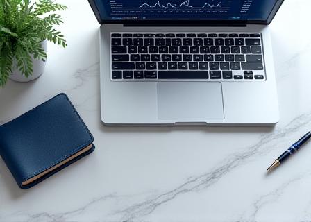 Professional auditor reviewing financial documents